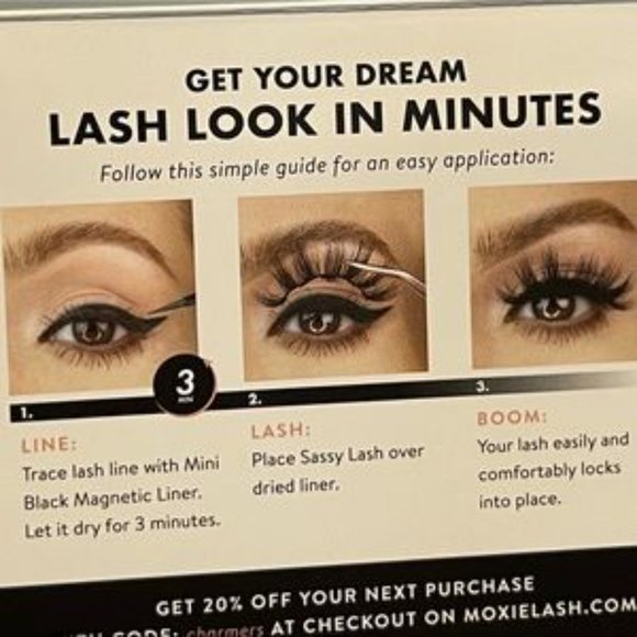 MOXIELASH “MAGNETIC” Lashes & Liner Bundle - Picture 8 of 12